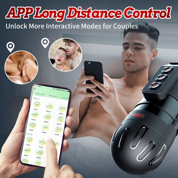 Futurlio - Grenade Strong Shock Male Masturbation Device Mobile App Remote Control