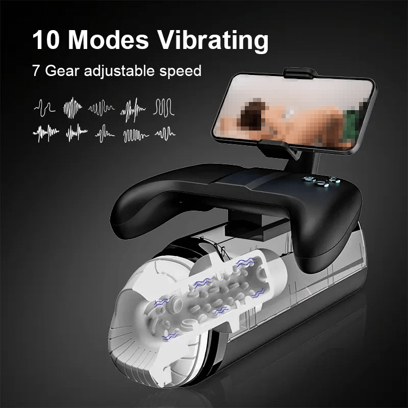 Futurlio -sextoys 7-Frequency Suction & 7-Frequency Vibration Male Masturbator