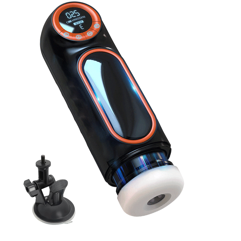 Futurlio - 10-Frequency Telescopic & Vibrating Male Masturbator with Suction and Sound Features: Elevate Your Sensory Experience - Futurlio