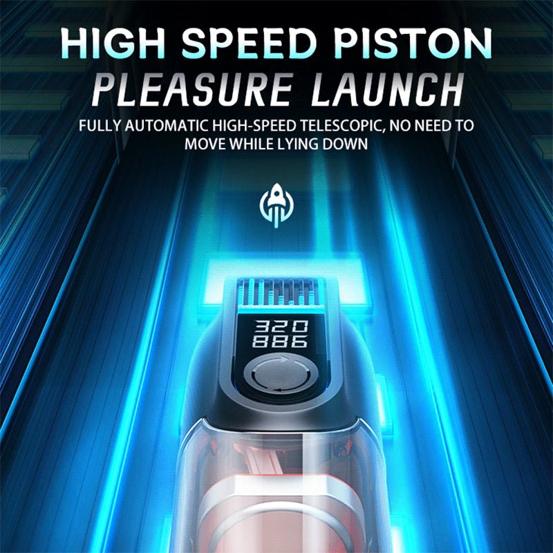Futurlio - 350 Strokes per Minute: The Ultimate Male Masturbator with Soft Interior, Type-C Charging, and Heating Function - Futurlio