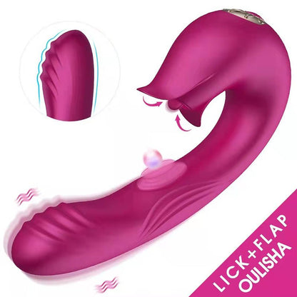 Futurlio - 7-Frequency Vibrating, 7-Frequency Suction, 10-Frequency Pulsating Female Vibrator - Futurlio
