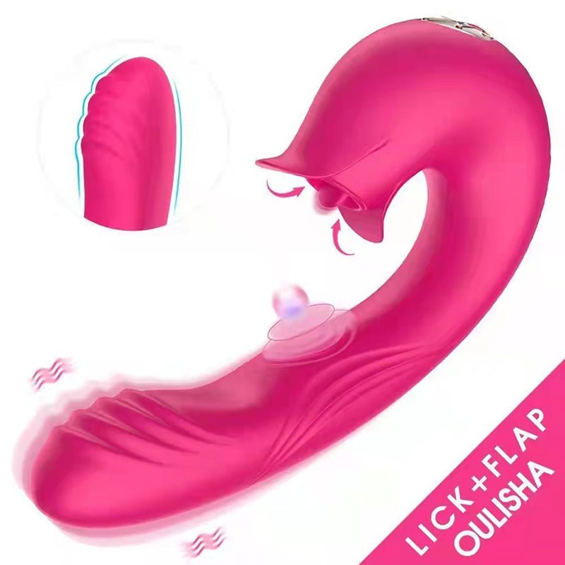 Futurlio - 7-Frequency Vibrating, 7-Frequency Suction, 10-Frequency Pulsating Female Vibrator - Futurlio