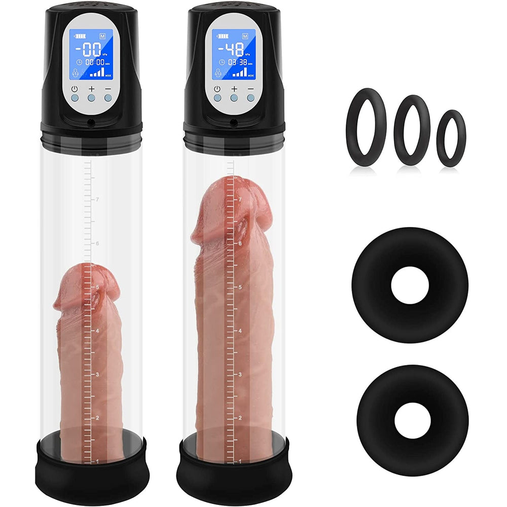 Futurlio - LCD Blowjob Penis Pump - Futurlio