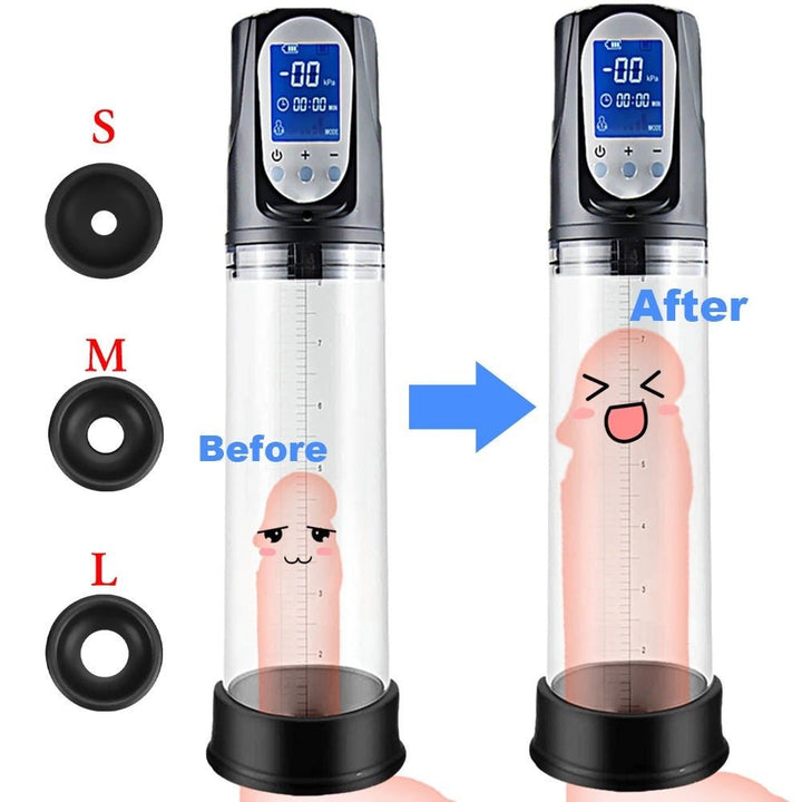 Futurlio - LCD Blowjob Penis Pump - Futurlio
