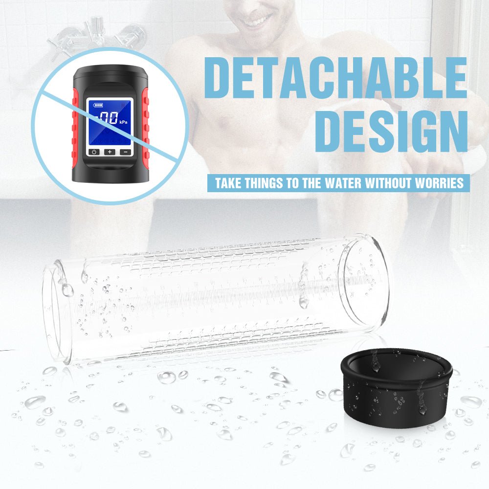 Futurlio - LCD Display, Suction, and Vibrating Exercise Penis Pump - Futurlio