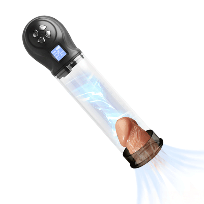 Futurlio - Men's Masturbation Cup Exerciser LCD Negative Pressure Display Increaser - Futurlio