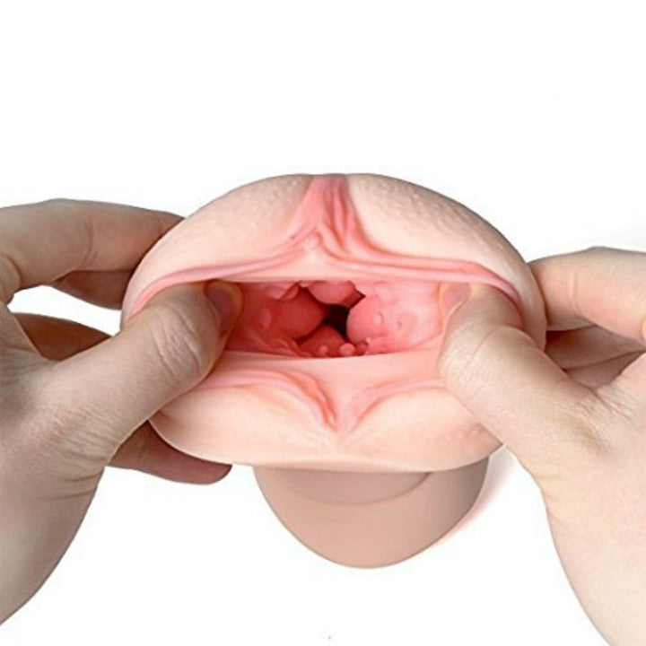 Futurlio - Pocket Pussy Masturbator Sex Toys Realistic Vagina And Mouth With Tongue Stroker Masturbation For Adult Man - Futurlio