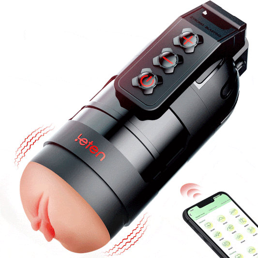Futurlio & Leten - Grenade Strong Shock Male Masturbation Device Mobile App Remote Control