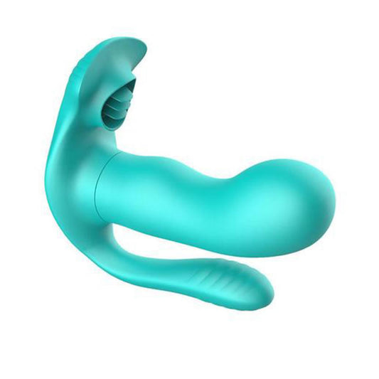 Futurlio - 3In1 9 Modes Tongues Remote Control Wearable Anal Vibrators