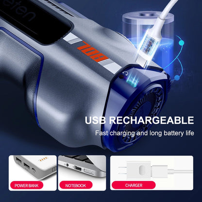 Futurlio & Leten - 708 III Double-Liner, 10-Frequency Heating, Type-C Charging Male Masturbator with Sound: Experience Advanced Multi-Function Interaction