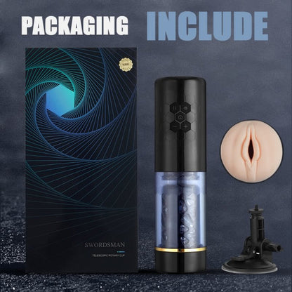Futurlio - sextoys 10 Thrusting Spinning Suction Technical Sense Male Masturbator