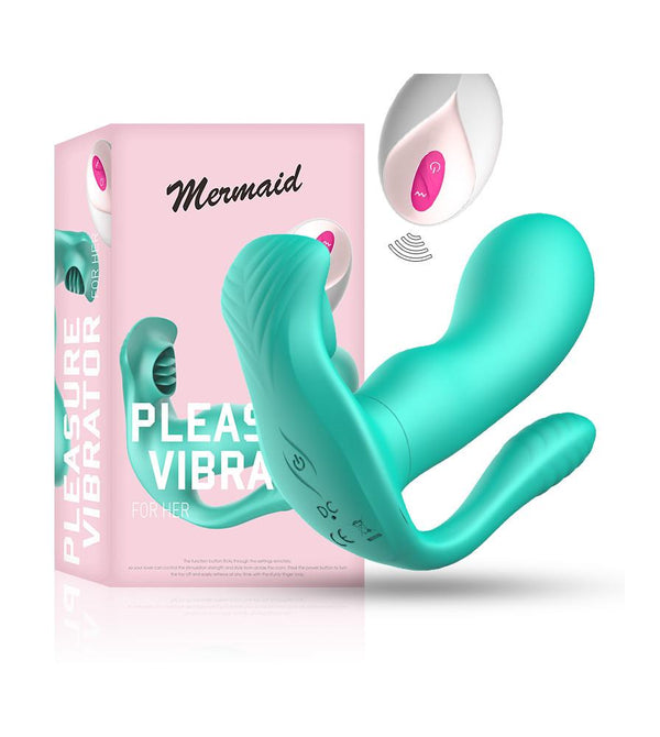 Futurlio - 3In1 9 Modes Tongues Remote Control Wearable Anal Vibrators