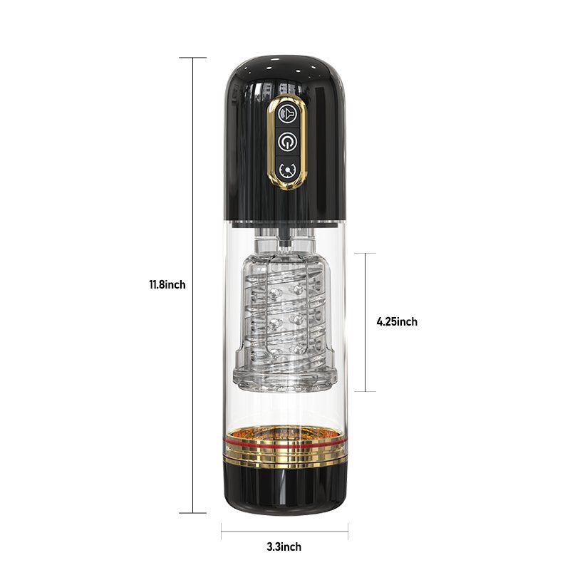Futurlio - 10 Telescopic Rotation 10 Suction Automatic Male Masturbation - Futurlio