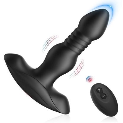 Futurlio - 10 Vibrating Butt Plug With Remote Control - Futurlio