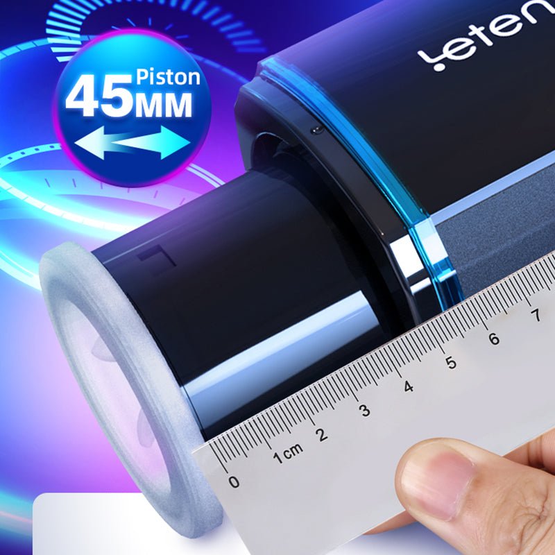 Futurlio - 580 Strokes per Minute Telescopic Male Masturbator with Heating and Sound Function - Futurlio