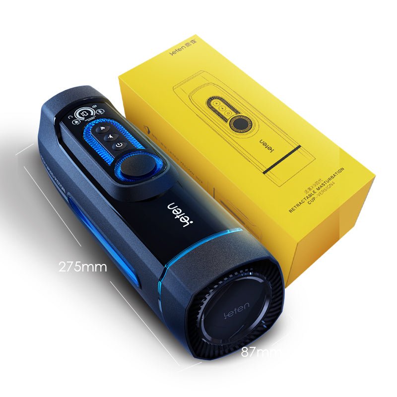 Futurlio - 580 Strokes per Minute Telescopic Male Masturbator with Heating and Sound Function - Futurlio