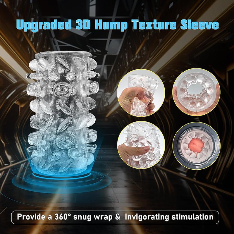 Futurlio - 6.2'' Full-length Automatic Thrusting Rotating Male Masturbator - Futurlio
