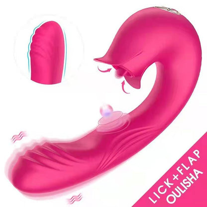 Futurlio - 7-Frequency Vibrating, 7-Frequency Suction, 10-Frequency Pulsating Female Vibrator - Futurlio
