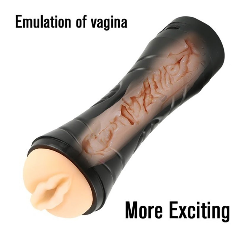 Futurlio - 7-Frequency Vibrating Male Masturbator with Skin-Like Material - Futurlio