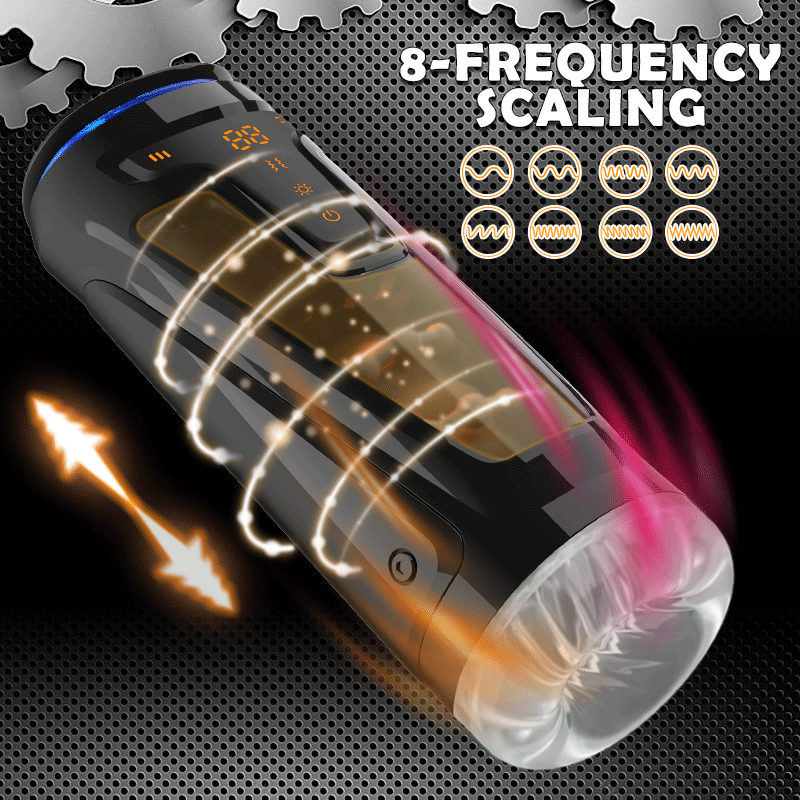 Futurlio - Automatic Man Masturbator Telescopic Vibrator Masturbation Man Vaginas Blowjobs Pussy Sex Machine For Man - Futurlio