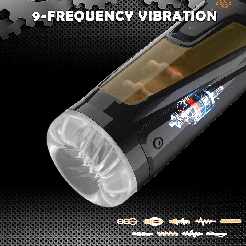 Futurlio - Automatic Man Masturbator Telescopic Vibrator Masturbation Man Vaginas Blowjobs Pussy Sex Machine For Man - Futurlio