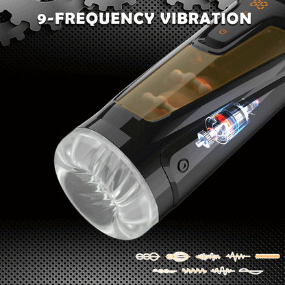 Futurlio - Automatic Man Masturbator Telescopic Vibrator Masturbation Man Vaginas Blowjobs Pussy Sex Machine For Man - Futurlio