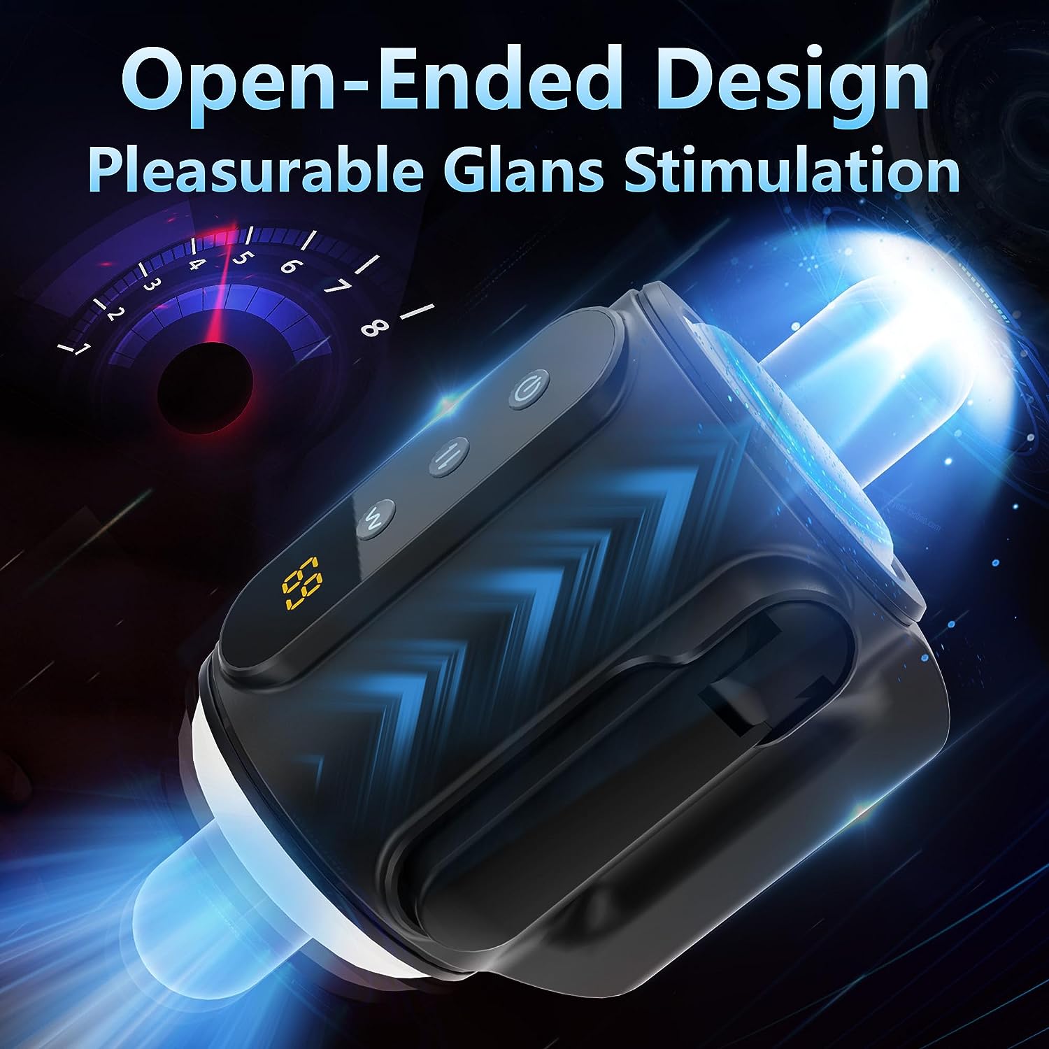 Futurlio Digital Experience Masturbator: Cutting-Edge Pleasure Innovation with 9-Speed Expandable and Vibrating Features - Futurlio