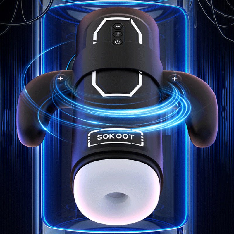 Futurlio - Heated, Telescopic, and Suction Male Masturbator - Futurlio