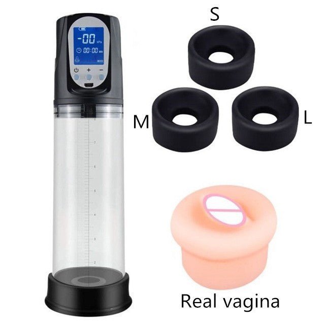 Futurlio - LCD Blowjob Penis Pump - Futurlio
