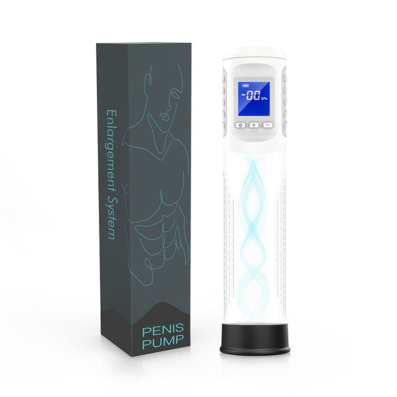 Futurlio - LCD Display, Suction, and Vibrating Exercise Penis Pump - Futurlio