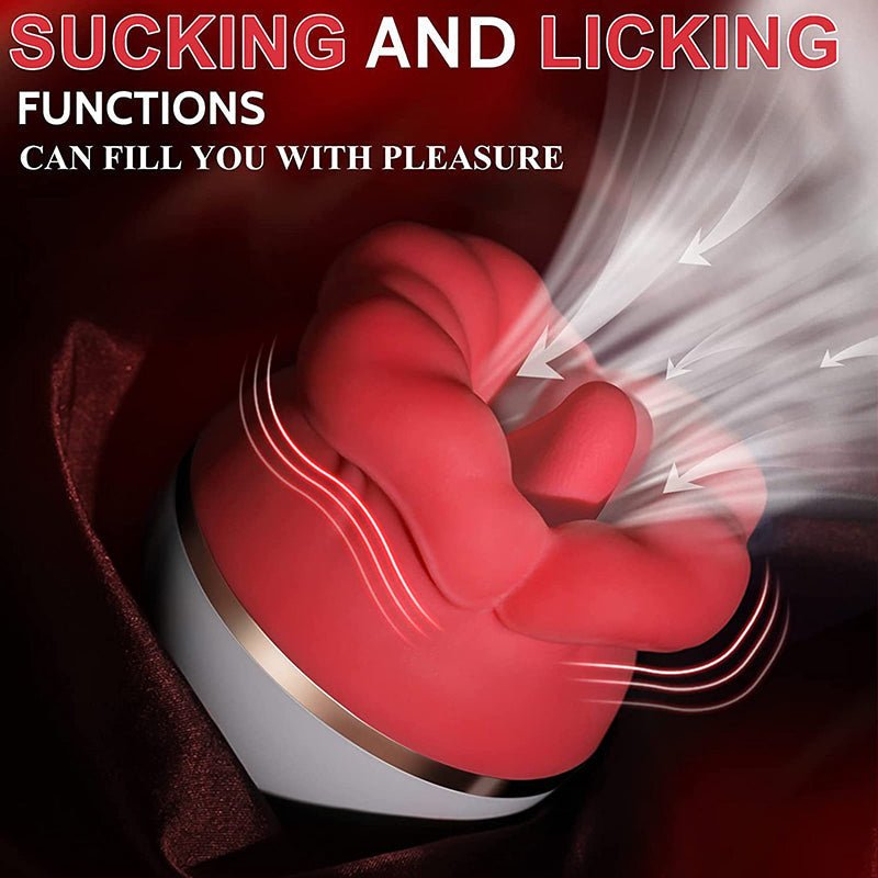 Futurlio - Mini Rose Tongue Licking Masturbator - Futurlio