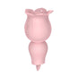 Futurlio - Rose Sucking and Tongue Vibrator 2 in 1 Rose Toy - Futurlio