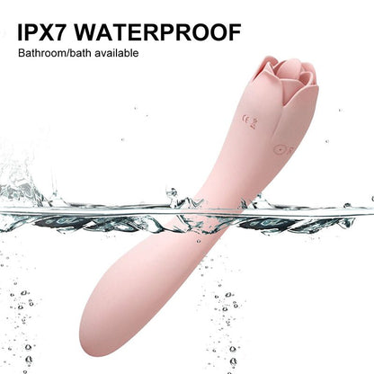 Futurlio - Rose Tongue Licking Vibrator - Futurlio