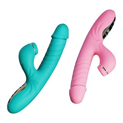 Futurlio - Suck Telescopic Heating Vibrator - Futurlio