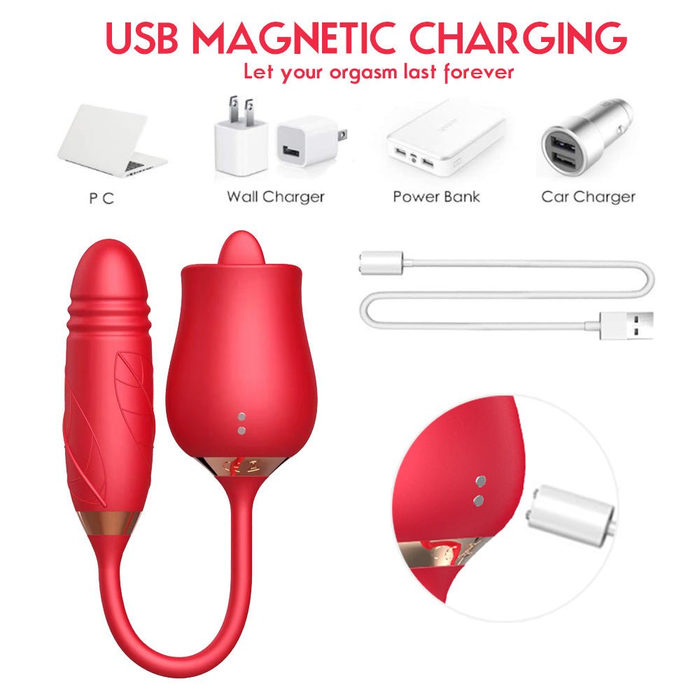 Futurlio - The Rose Toy With Bullet Vibrator Pro - Futurlio