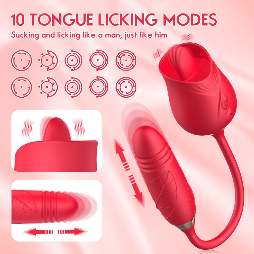 Futurlio - The Rose Toy With Bullet Vibrator Pro - Futurlio