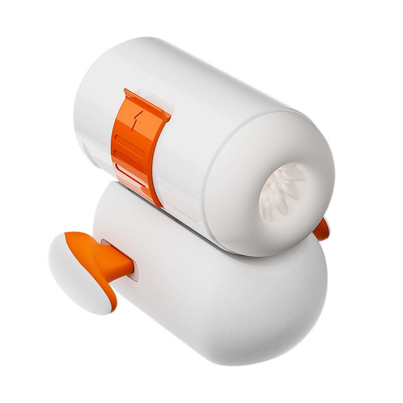 Futurlio - USB Type-C Rechargeable Male Masturbator with Heating Function and 7-Frequency Telescopic Movements - Futurlio