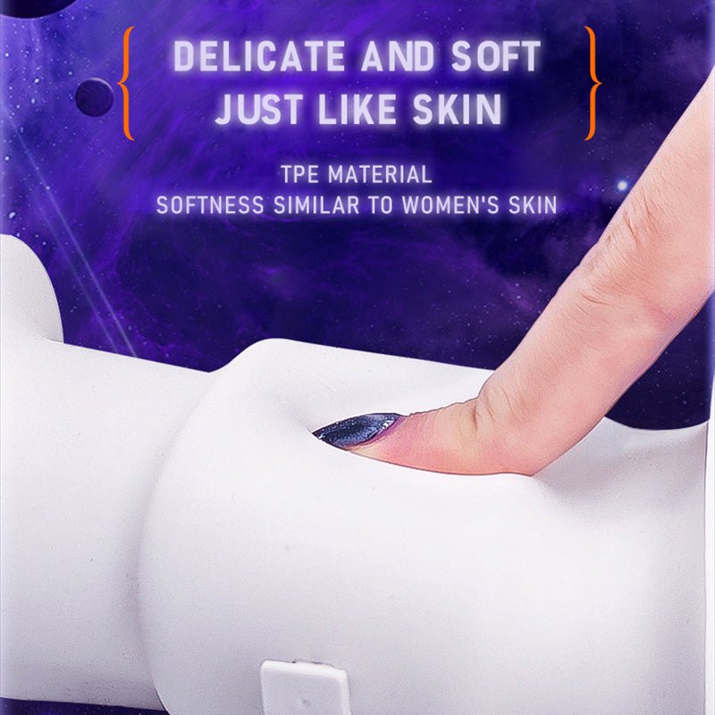 Futurlio - USB Type-C Rechargeable Male Masturbator with Heating Function and 7-Frequency Telescopic Movements - Futurlio