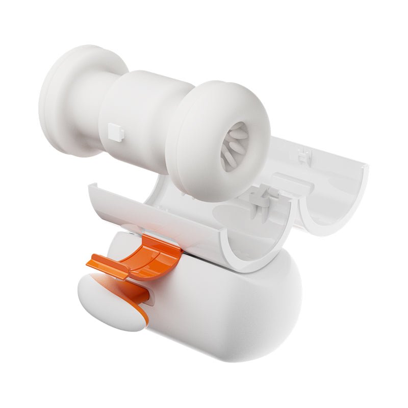 Futurlio - USB Type-C Rechargeable Male Masturbator with Heating Function and 7-Frequency Telescopic Movements - Futurlio