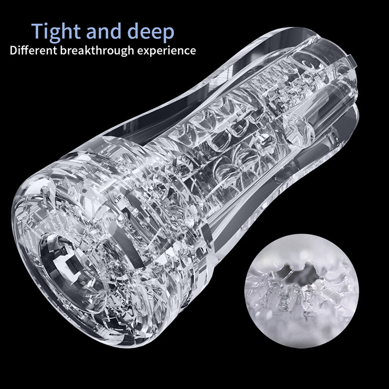 Manual Male Masturbator with Starry Sky Design - Futurlio