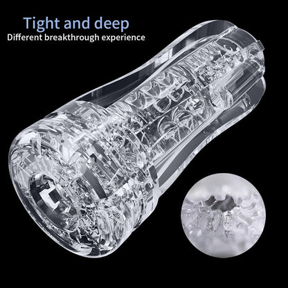 Manual Male Masturbator with Starry Sky Design - Futurlio